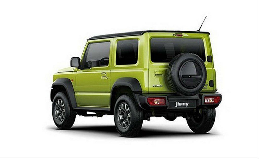 bc5eb suzuki jimny sierra rear