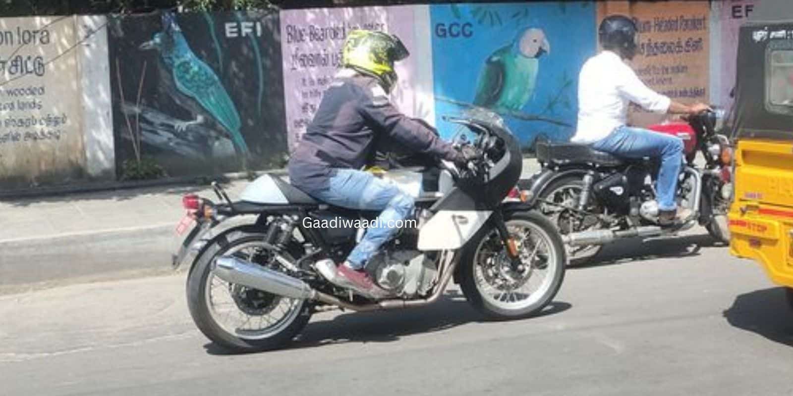 Royal Enfield Continental GT 650 Faired Bike GT R 650 spy