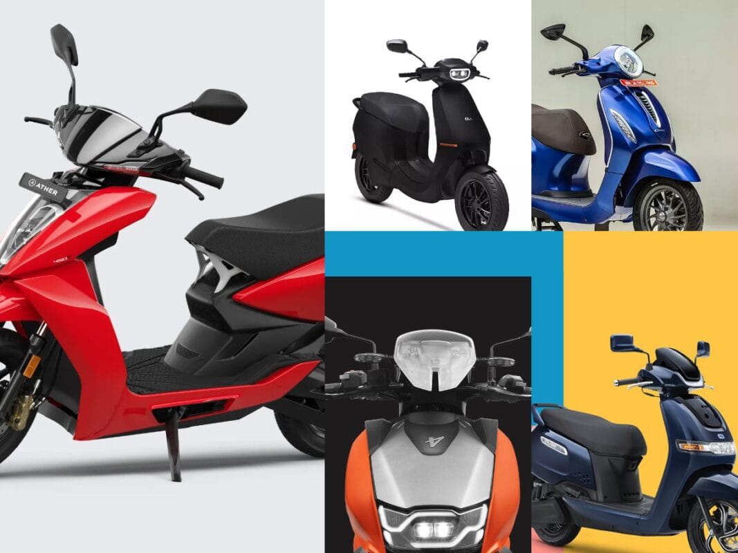 top 5 electric scooter on road price in tamilnadu