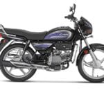 hero splendor plus black with purple