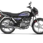 hero splendor plus black with purple