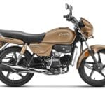 hero splendor plus matte shield gold