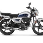 hero splendor plus silver nexa blue