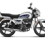 hero splendor plus silver nexa blue