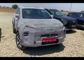 2023 டாடா நெக்ஸான் காரின் சோதனை படங்கள் வெளியானது