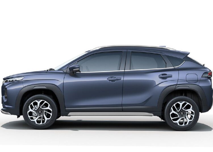 fronx car sideview