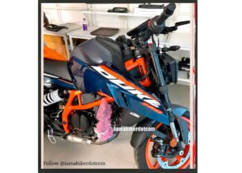 2024 கேடிஎம் 390 டியூக் சோதனை ஓட்ட படங்கள் வெளியானது