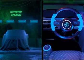 எம்ஜி காமெட் எலக்ட்ரிக் காரின் கேமர் எடிசன் டீசர் வெளியானது