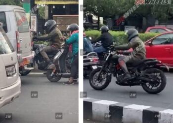 ராயல் என்ஃபீல்டு ஹண்டர் 450 பைக் சோதனை ஓட்டம்