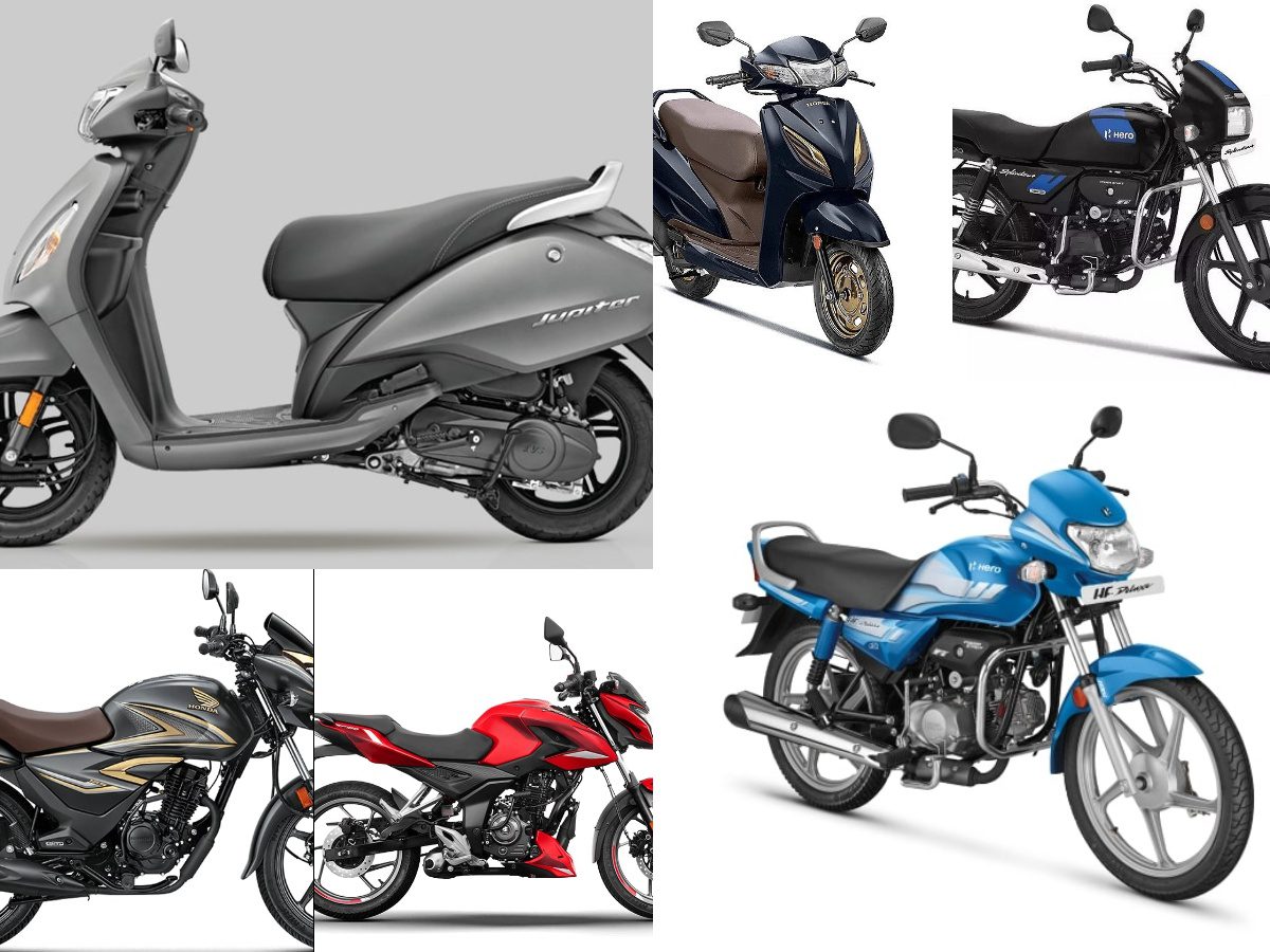 top 10 two wheelers fy2023