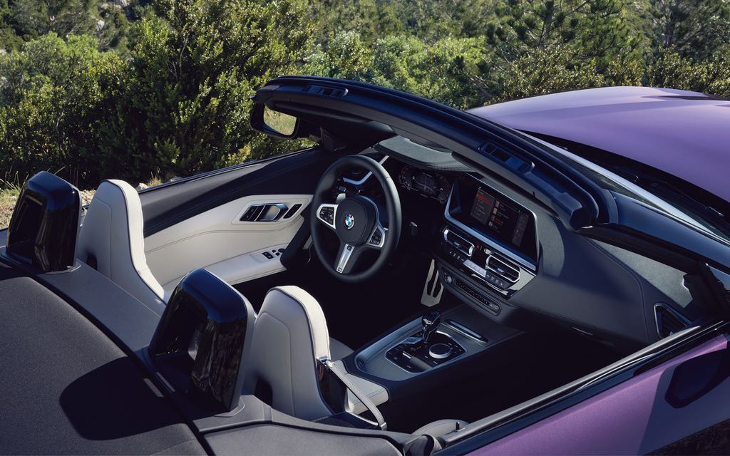BMW Z4 facelift interior