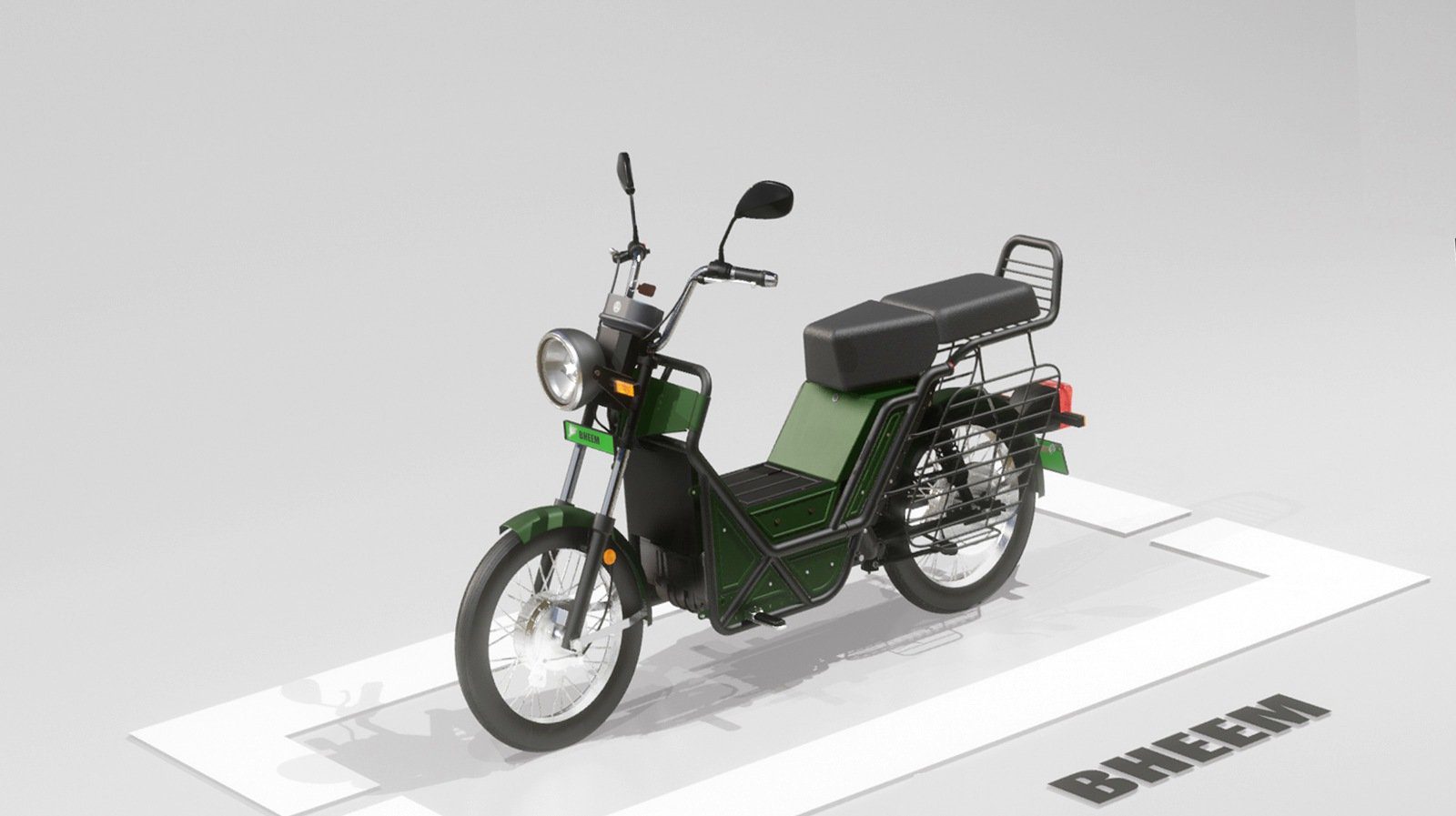Ozotec bheem electric moped range
