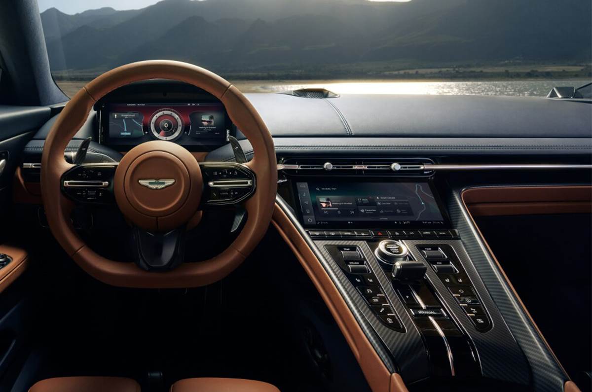 Aston Martin DB12 interior
