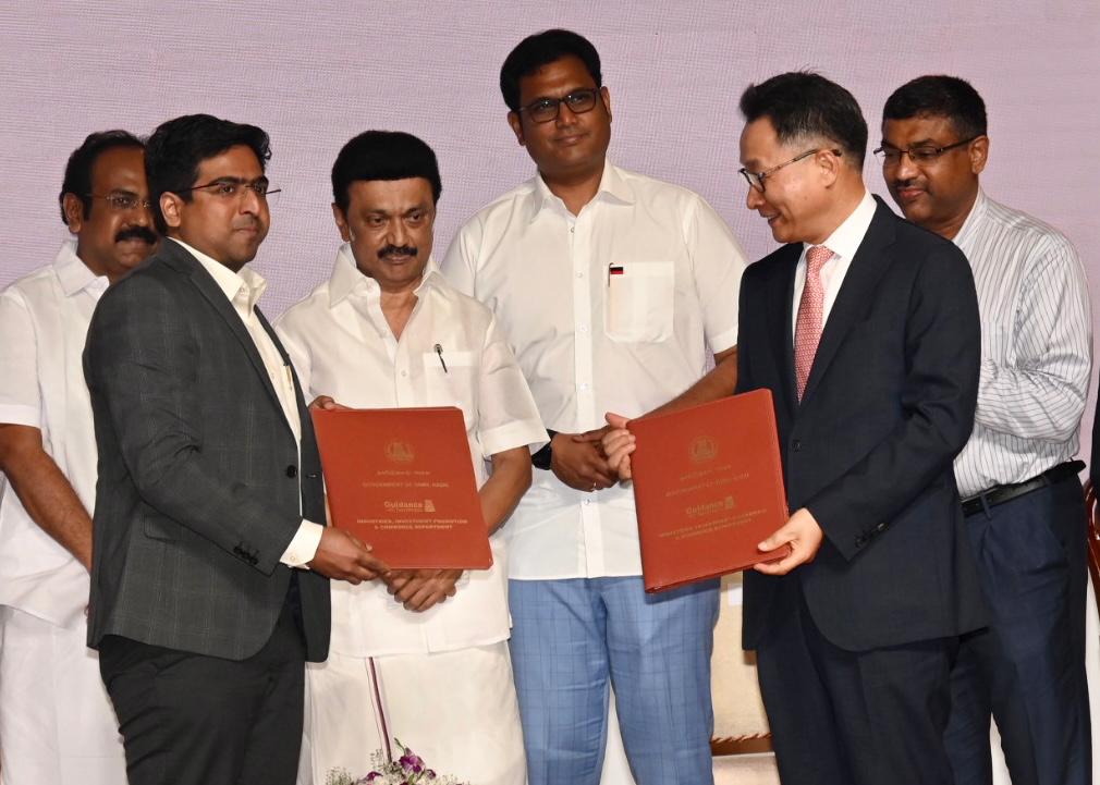 mou signed with hyundai with tn goverment