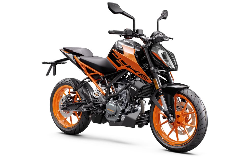 2023 KTM Duke 200 Electronic Orange