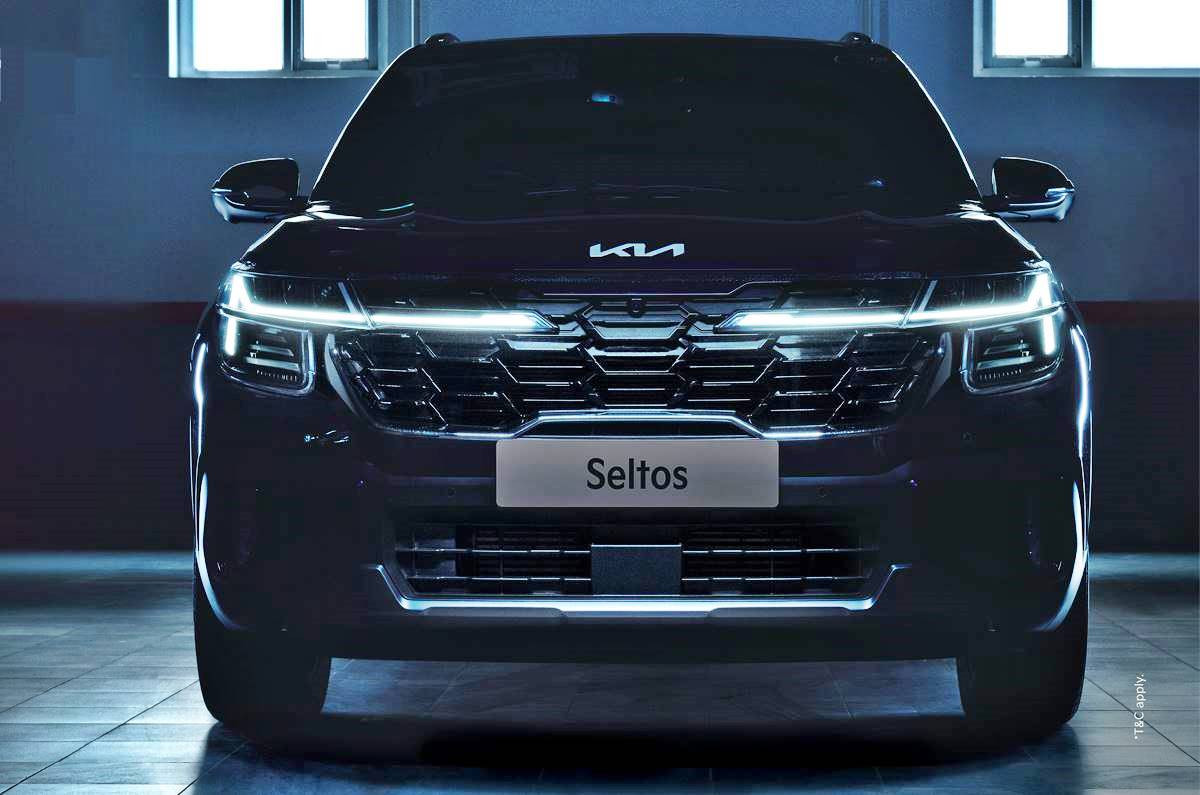 kia seltos suv teaser