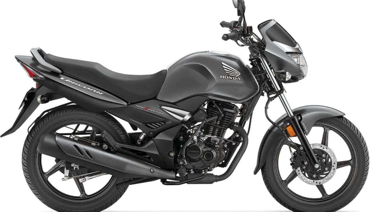 2025 honda unicorn 160 grey