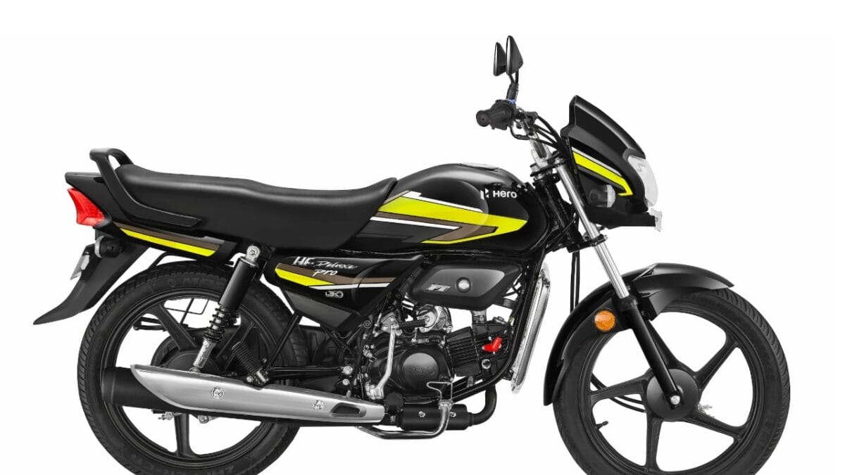 hero hf deluxe pro on road price