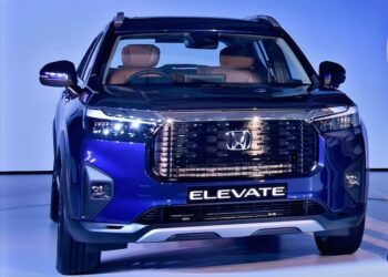 honda elevate suv front view