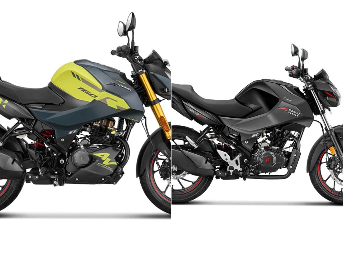 xtreme 160r 4v vs xtreme 160 2v side view