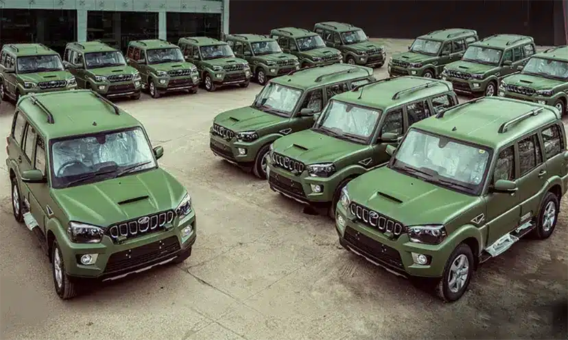 Indian Army Scorpio