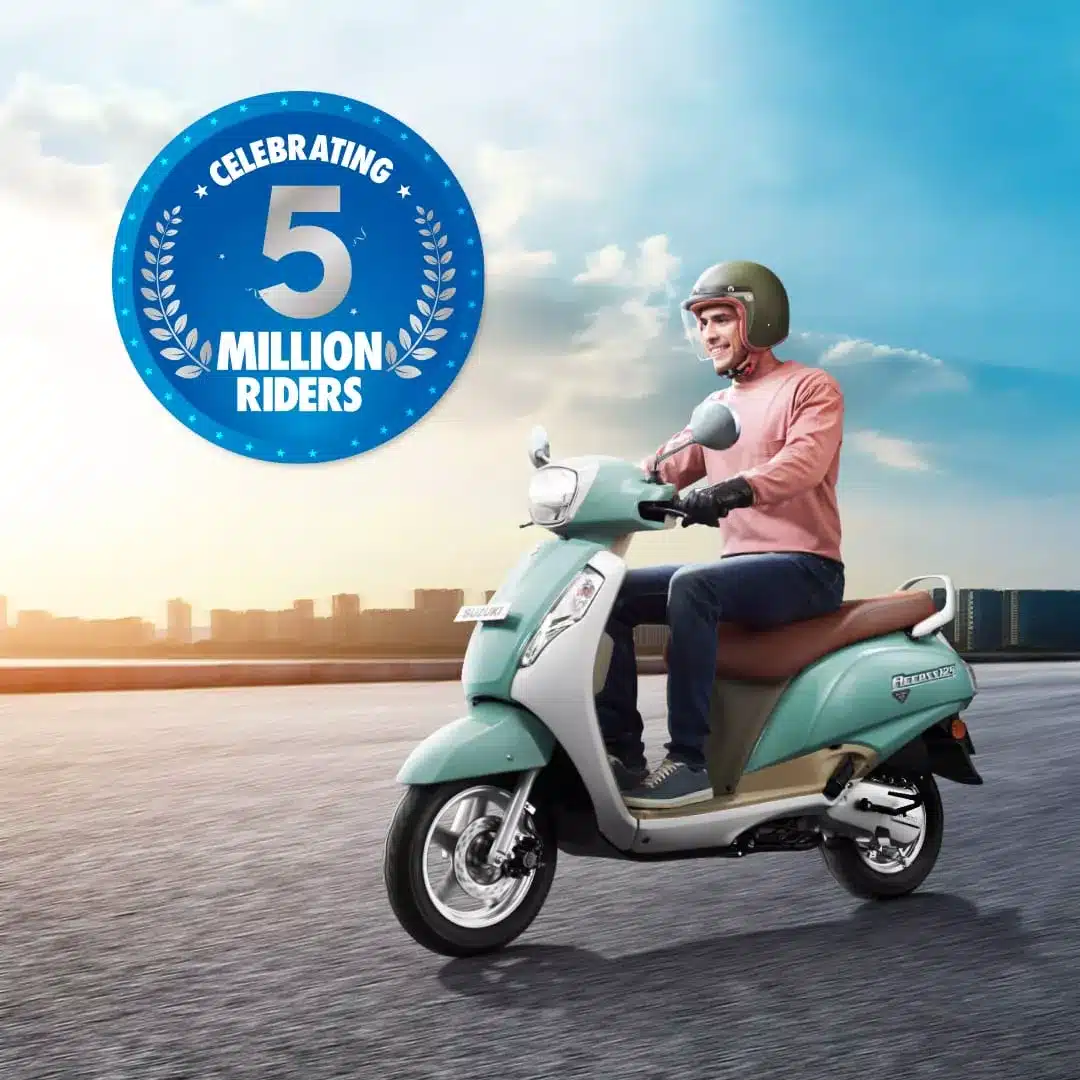 Suzuki Motorcycle rolls out 5 millionth Access 125