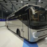 Bharat Benz- Reliance Industries showcase hydrogen fuel cell intercity luxury bus concept