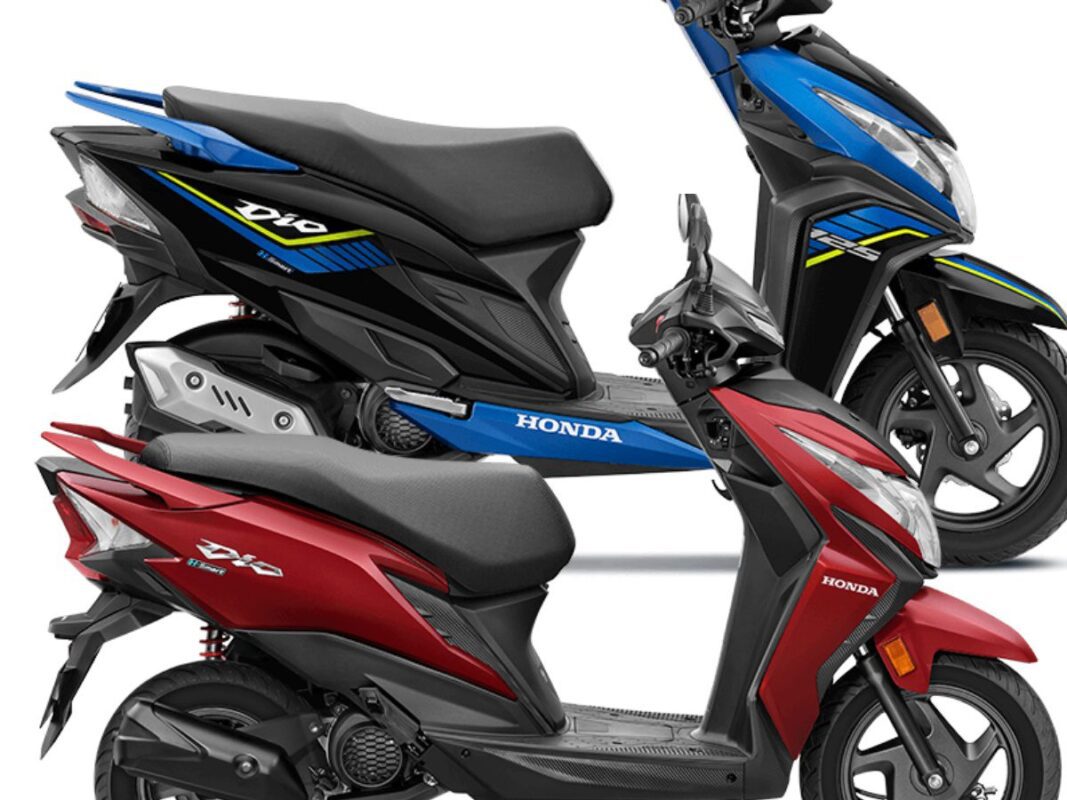 dio 125 vs dio 110 side view