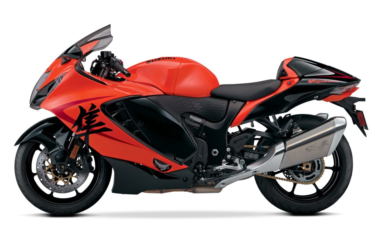 Suzuki hayabusa 25th anniversary edition side