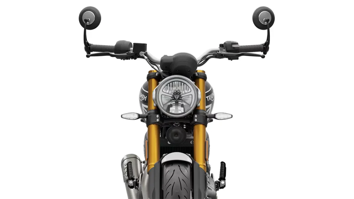 triumph speed 400 front headlight