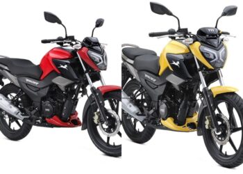 tvs 125cc bikes on-road price