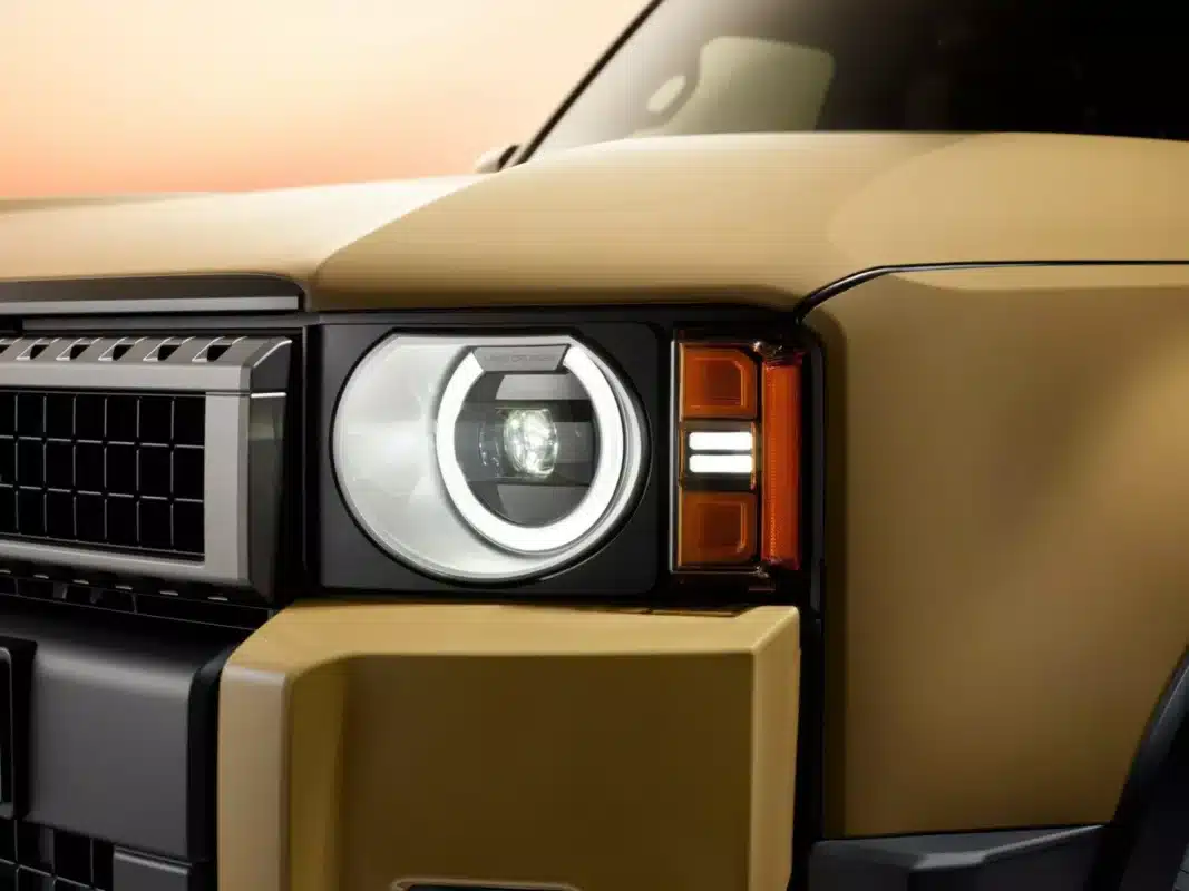 2024 Toyota Land Cruiser headlight circle