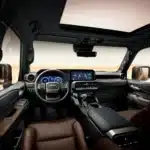 2024 Toyota Land Cruiser prado suv interior