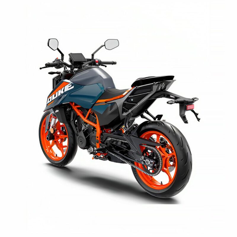 2024 ktm 390 duke bike first look rear