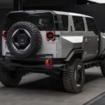 Mahindra Thar.e Rear view