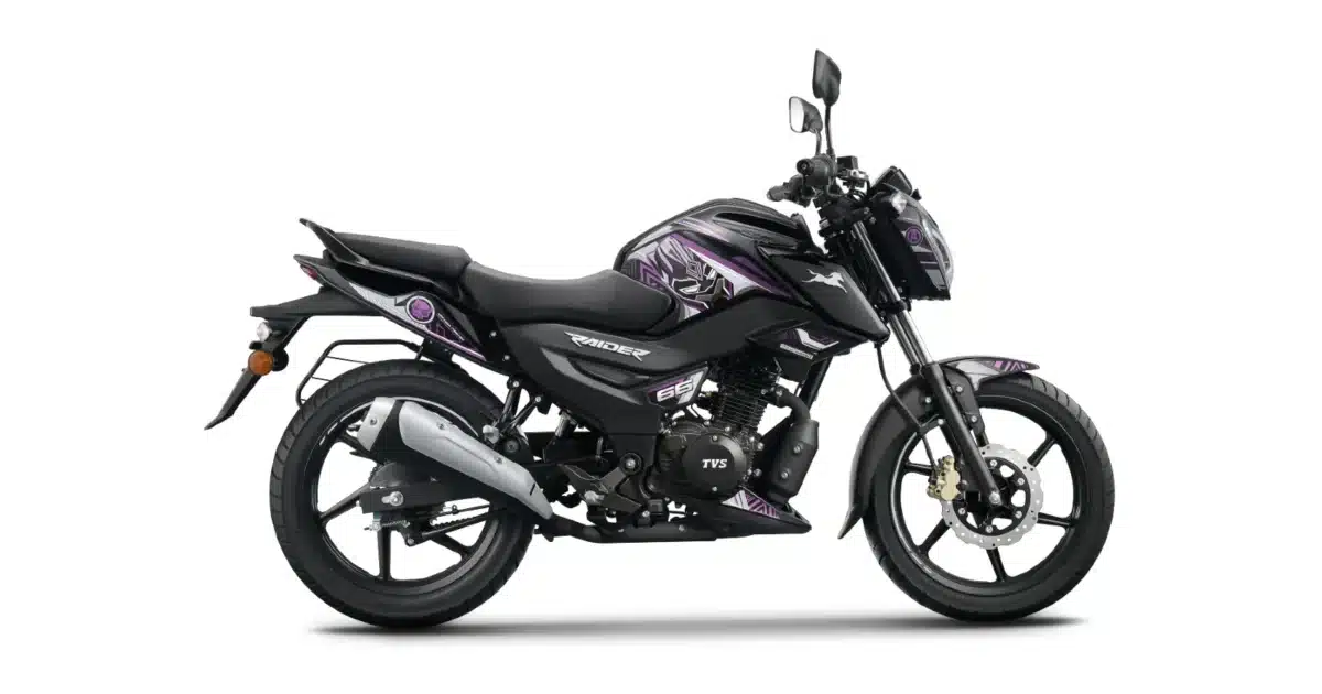 tvs raider black panther