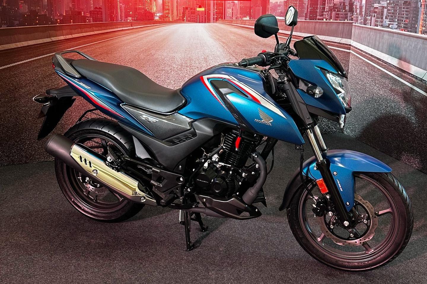 honda sp160 blue 1