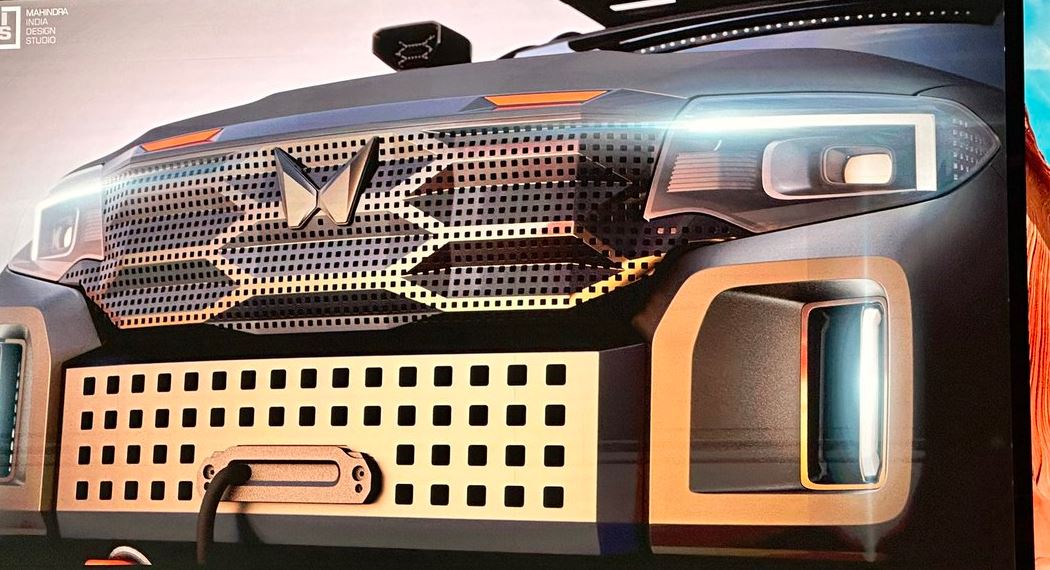 Mahindra Scorpio N pick up concept fr