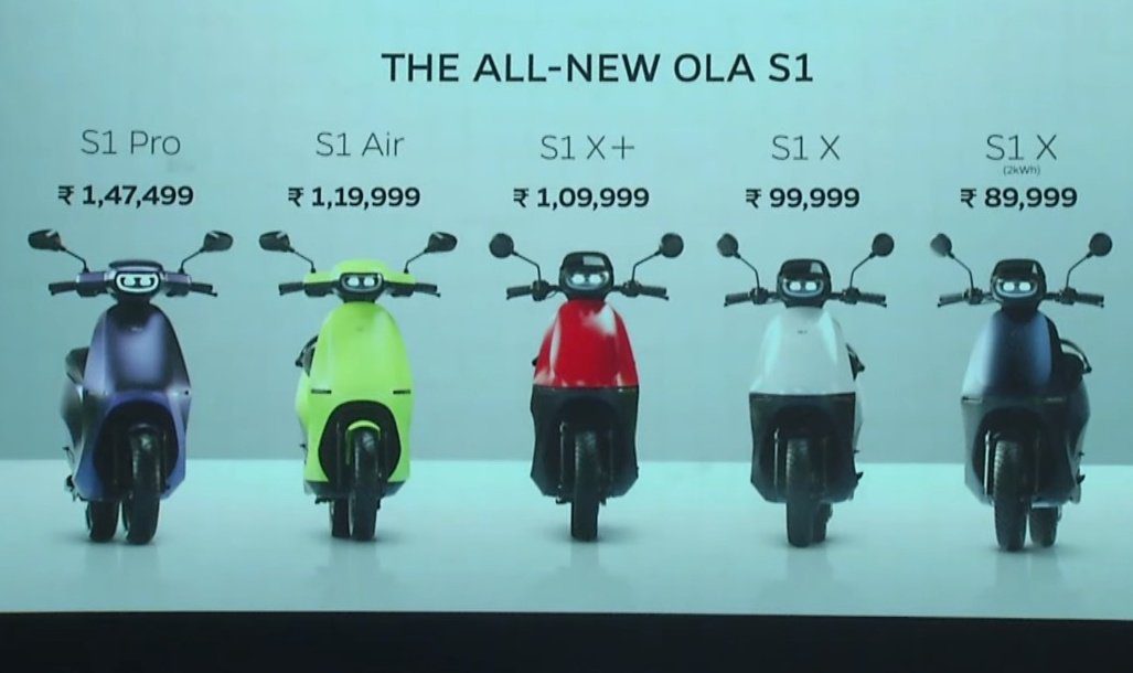  Ola S1 series