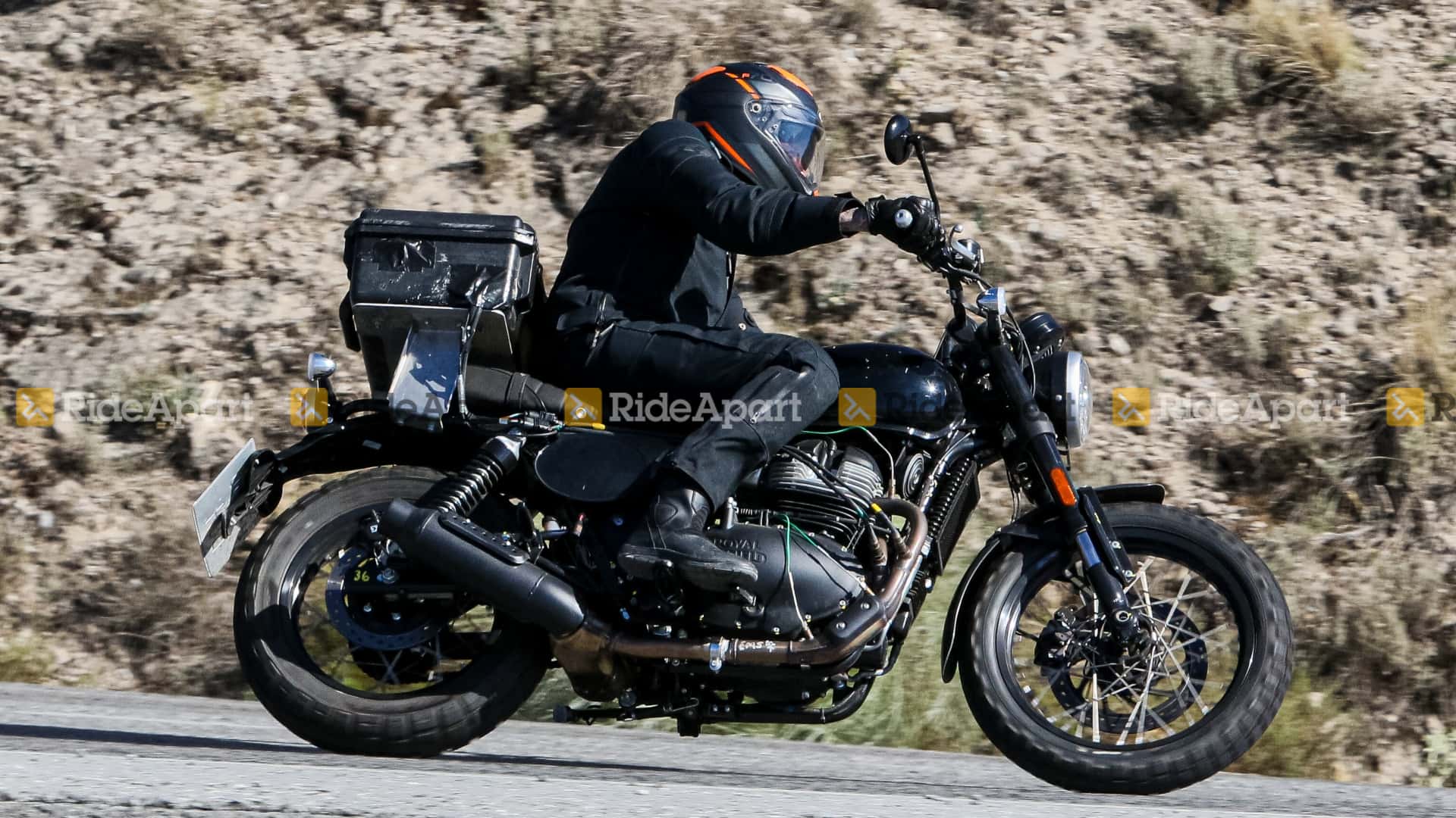 royal enfield scrambler 650 spy shots new