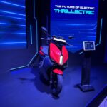 tvs x electric scooter front