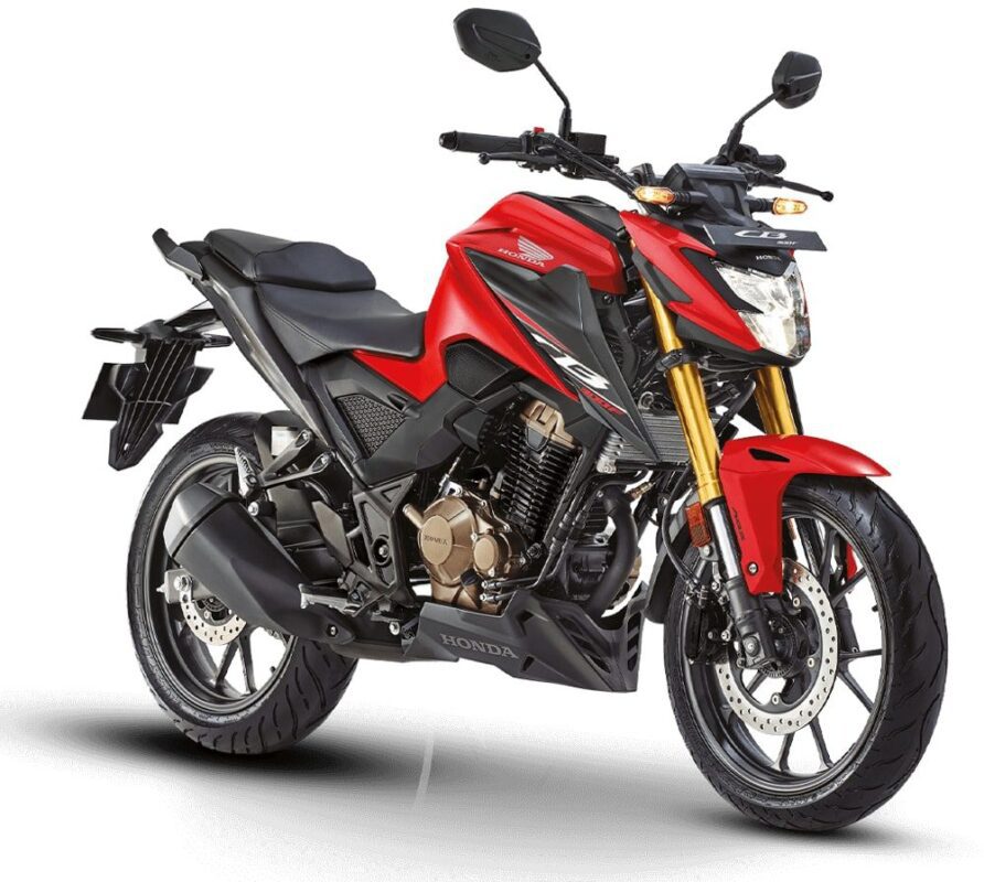 2023 honda cb300f red
