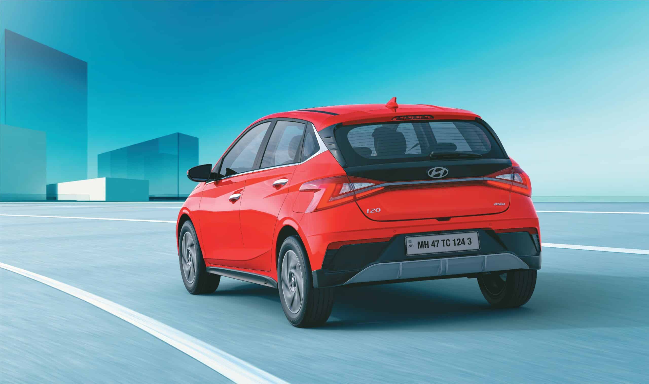 Hyundai i20 Facelift rear scaled