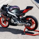 aprilia rs 457 rear