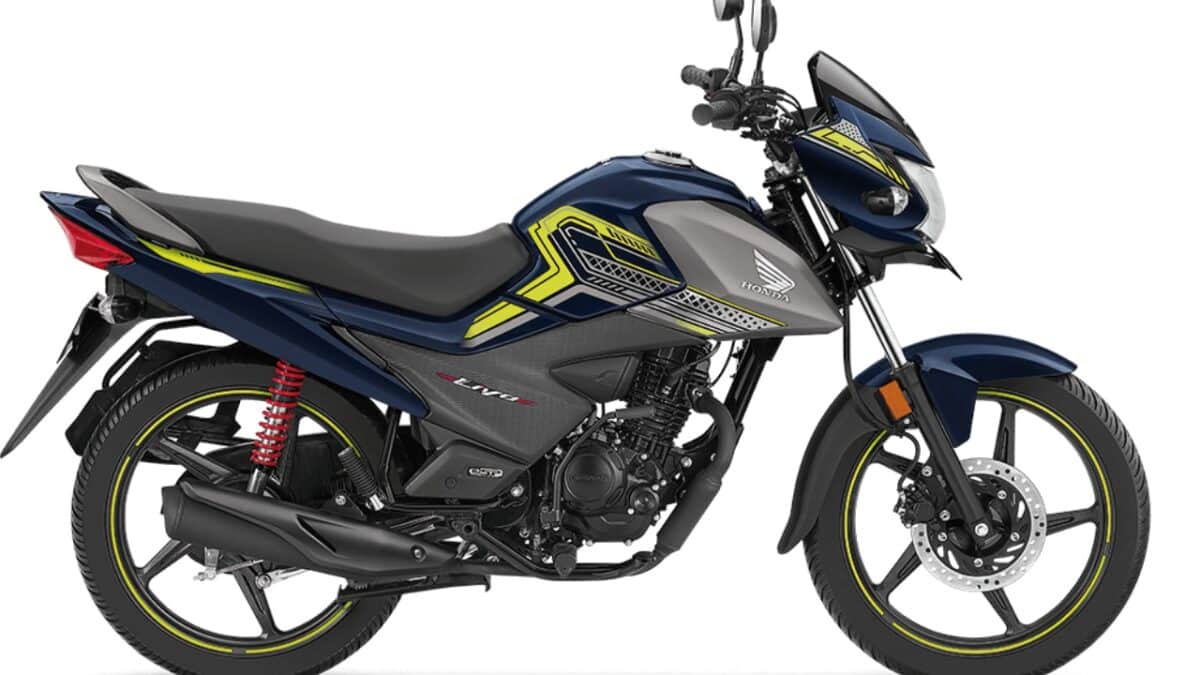 honda livo 110 blue