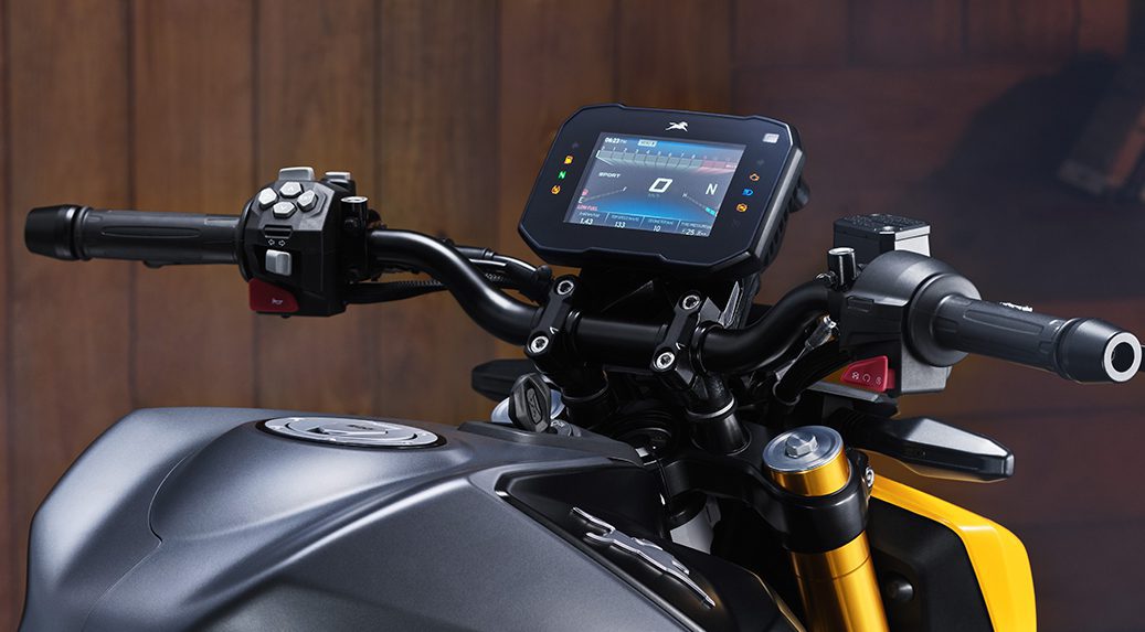 tvs apache rtr 310 handle bar