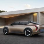 kia ev4 sedan concept side