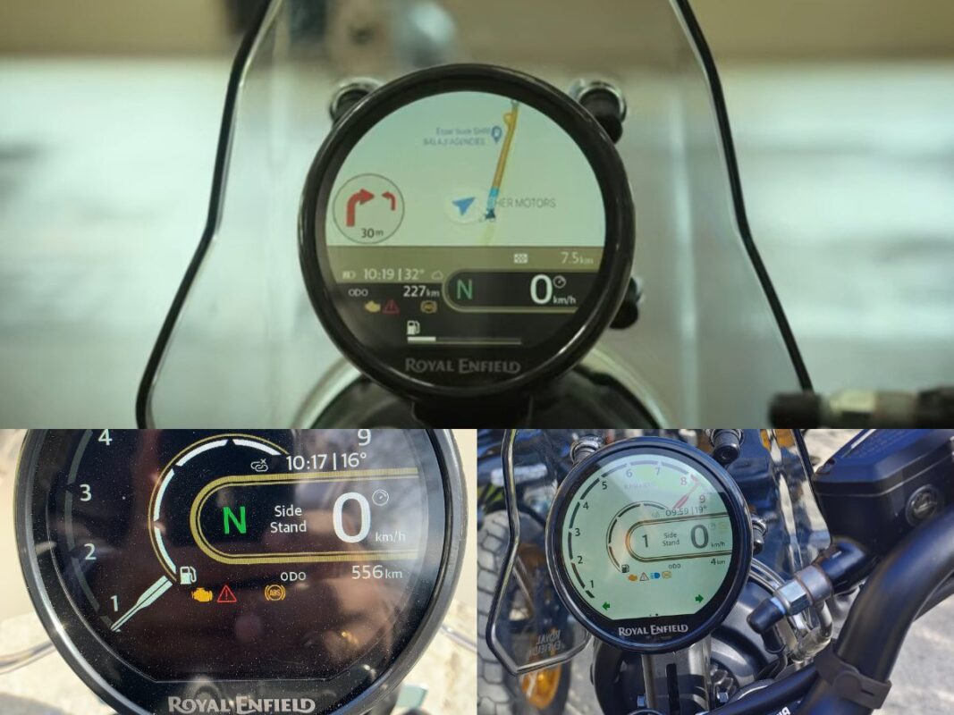 royal enfield himalayan 450 digital cluster