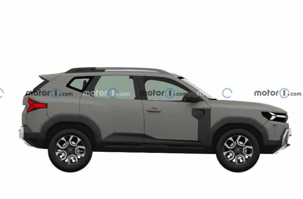 2024 Renault Duster Design Patent Side view