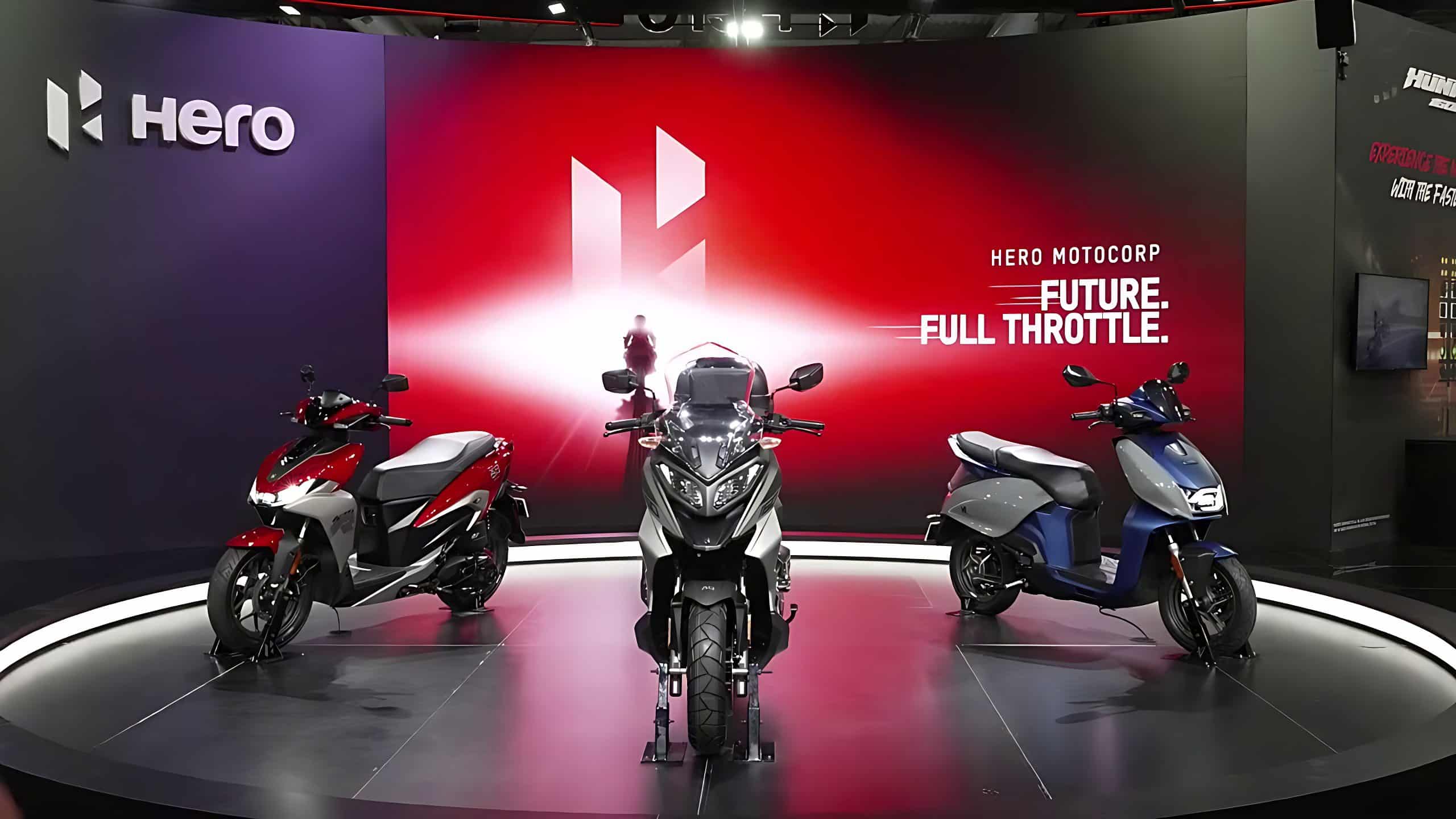 hero motocorp at eicma 2023
